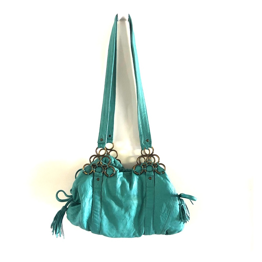 Turquoise Armani Exchange bag